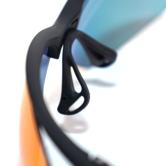 NIKE AERIAL Lightweight Rimless Performance Sunglasses - Black/Red Mirror - NWT - Picture 10 of 11